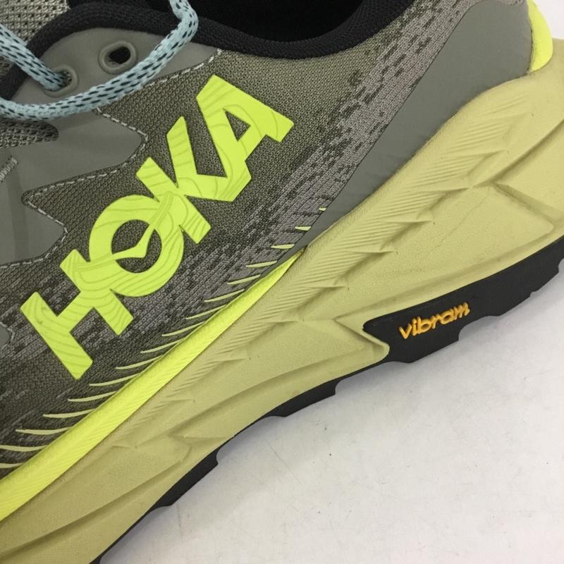 ホカ HOKA スニーカー スニーカー 1141610 SKYLINE-FLOAT X 30cm 30.0cm ロゴ、文字 カーキ / カーキ / メンズ USED 古着 中古 10134544