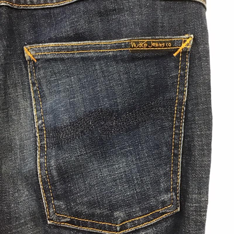 ヌーディージーンズ Nudie Jeans パンツ デニム、ジーンズ デニムパンツ スリムパンツ ジーンズ 27インチ 無地 インディゴ / インディゴ /  メンズ USED 古着 中古 10124025