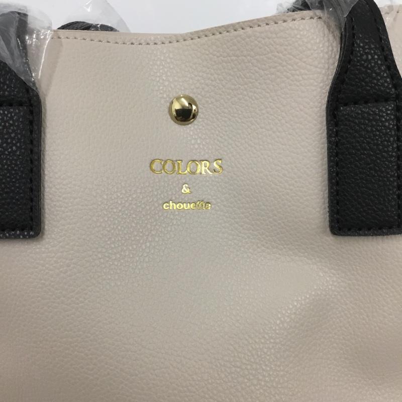 アンドシュエット & chouette トートバッグ トートバッグ 2120185021 ロゴ、文字 グレージュ / グレージュ / レディース USED 古着 中古 10136974