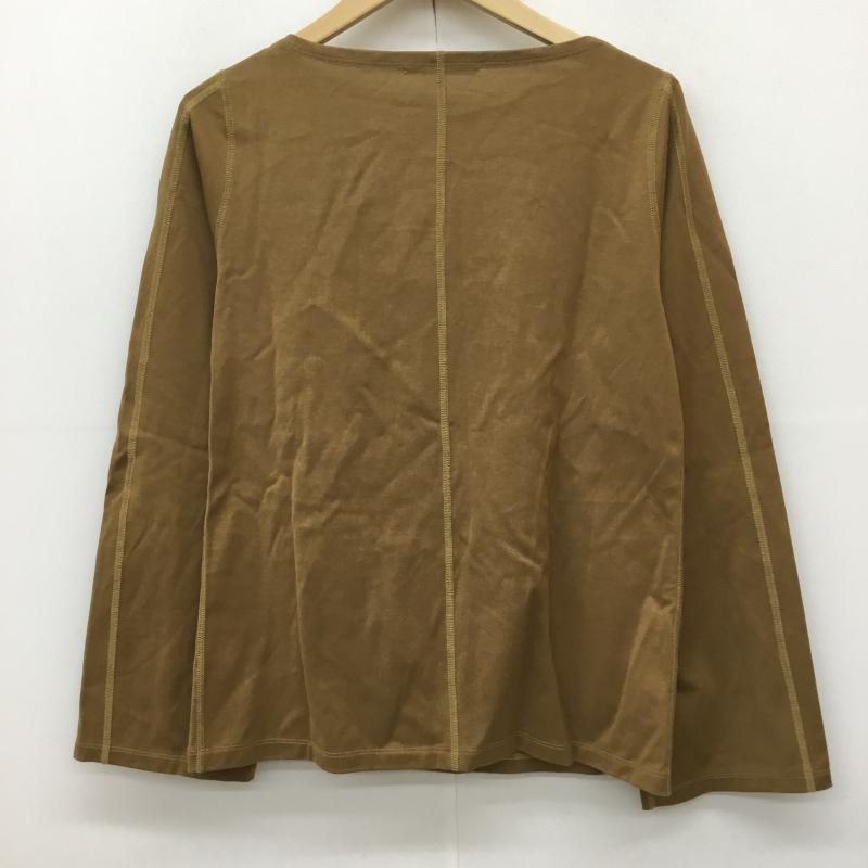カレンソロジー Curensology カットソー 長袖 FREE 無地 茶 / ブラウン / レディース USED 古着 中古 10135993