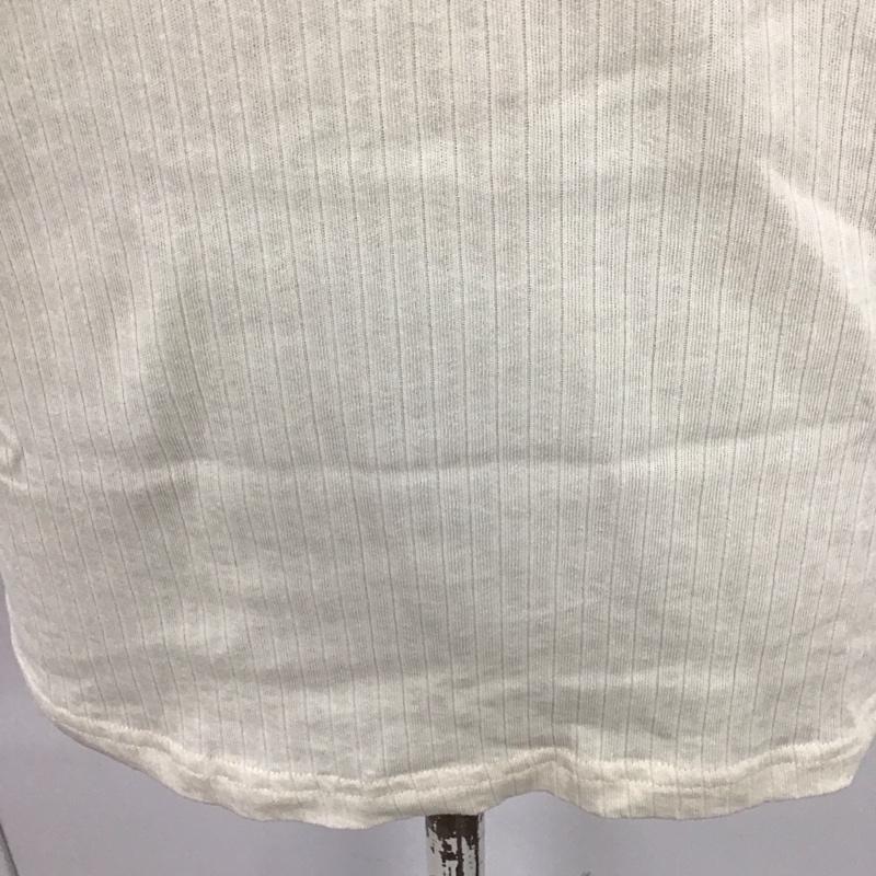 フリークスストア FREAK S STORE カットソー 半袖 1123248902118 ハンドステッチリブ半袖Tシャツ 半袖カットソー FREE 無地 ベージュ / ベージュ / レディース USED 古着 中古 10110812