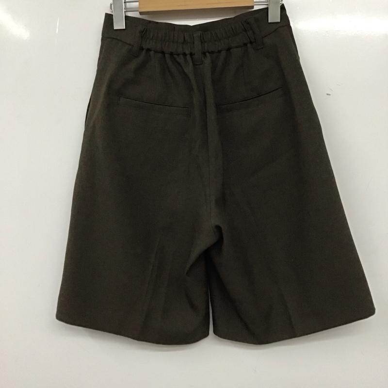 ローリーズファーム LOWRYS FARM パンツ ショートパンツ ハーフパンツ FREE 無地 茶 / ブラウン / レディース USED 古着 中古 10137185