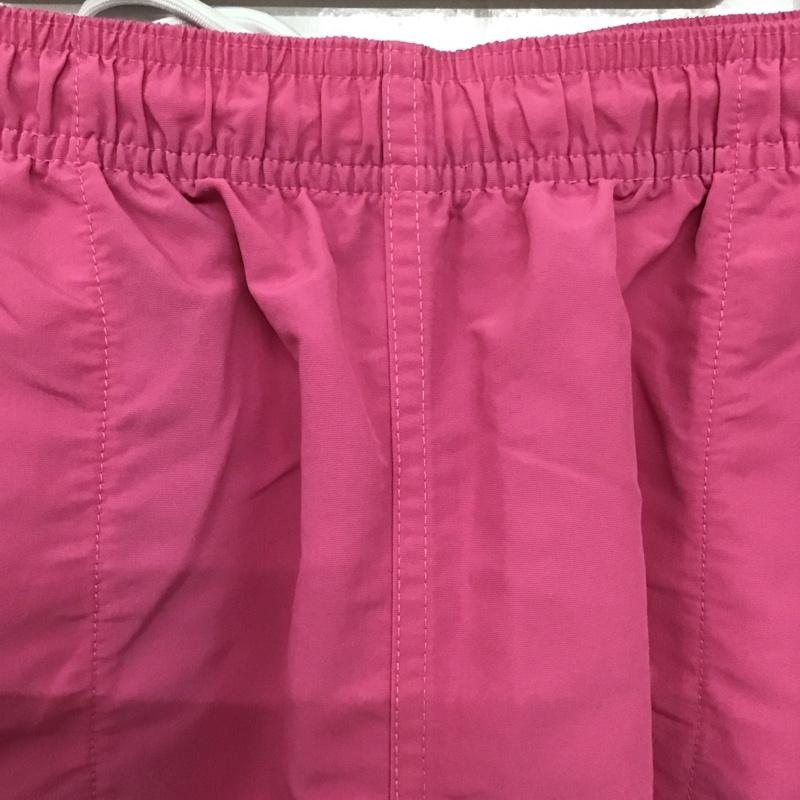 ステューシー STUSSY パンツ ショートパンツ ショートパンツ ハーフパンツ カジュアルパンツ L ロゴ、文字 桃 / ピンク / メンズ USED 古着 中古 10132149