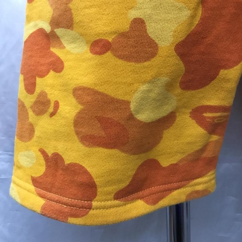 アベイシングエイプ A BATHING APE パンツ ショートパンツ ショート L カモフラージュ柄・迷彩 橙 / オレンジ /  メンズ USED 古着 中古 10121695