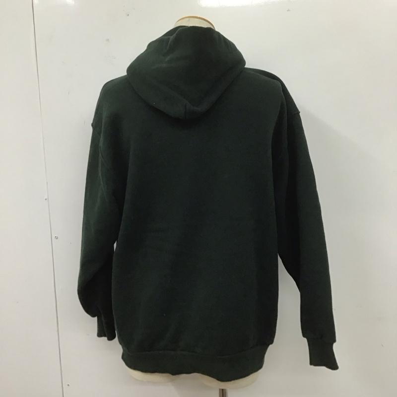 ノーティカ NAUTICA パーカー 長袖 221-1223 長袖パーカー 長袖スウェット リブスウェットカットソー S 無地 緑 / グリーン / メンズ USED 古着 中古 10106553