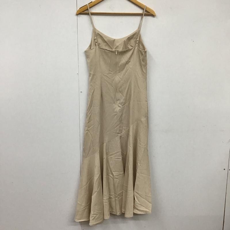 グレイル GRL ワンピース ロングスカート キャミソールワンピース M 無地 ベージュ / ベージュ / レディース USED 古着 中古 10119254