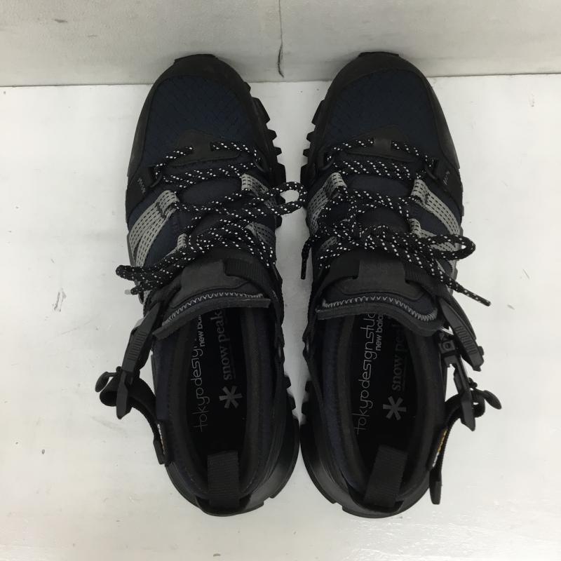 ニューバランス New Balance アウトドアシューズ アウトドアシューズ MSRC4GSW New Balance Extreme Spec R_C4 Mid Snow Peak Black スノーピーク 27.5cm ロゴ、文字 黒 / ブラック / X 青 / ブルー / メンズ USED 古着 中古 10134722