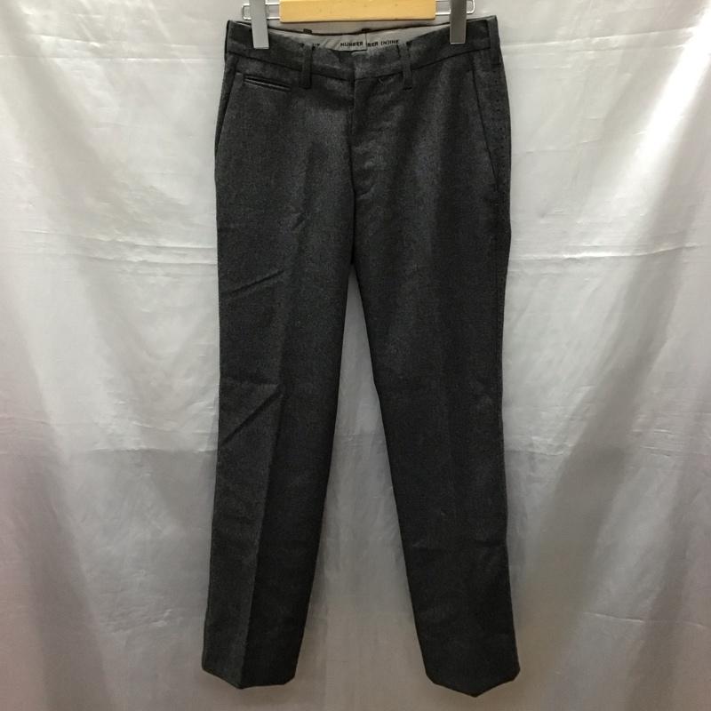 ナンバーナイン NUMBER (N)INE パンツ スラックス 1 無地 灰 / グレー /  メンズ USED 古着 中古 10122038