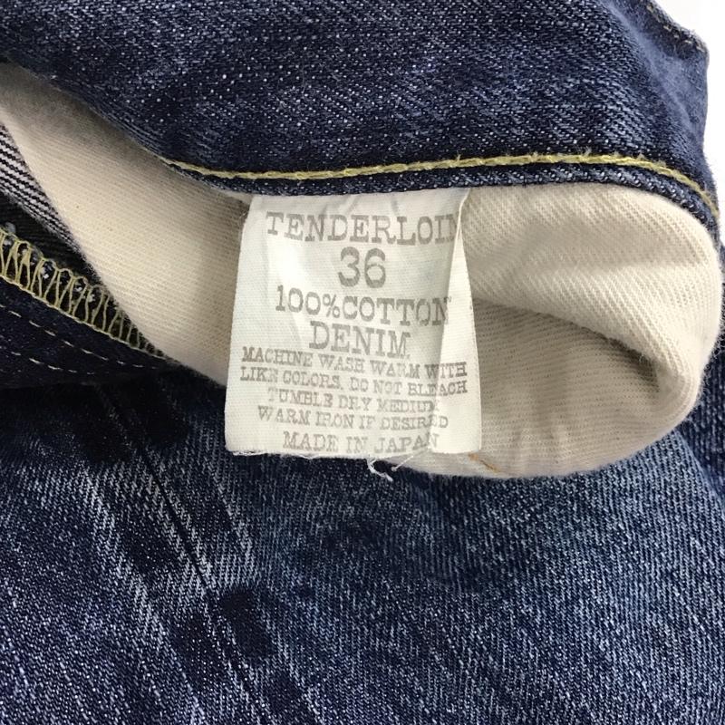 テンダーロイン TENDERLOIN パンツ デニム、ジーンズ 36 無地 インディゴ / インディゴ / メンズ USED 古着 中古 10117205