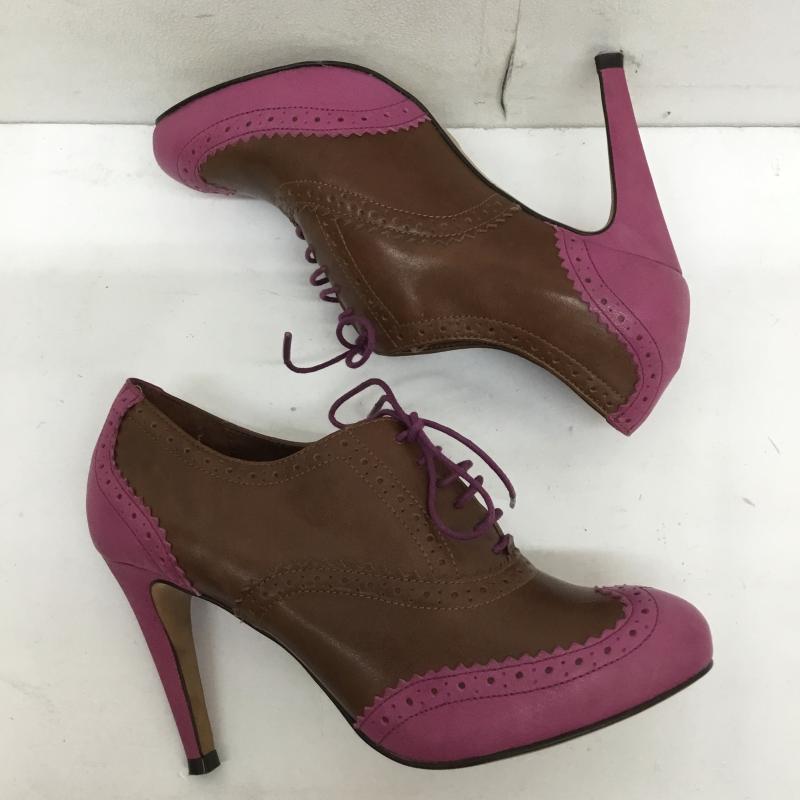 コールハーン COLE HAAN パンプス パンプス NIKEAIR US:6 茶 / ブラウン / X 桃 / ピンク / レディース USED 古着 中古 10119968