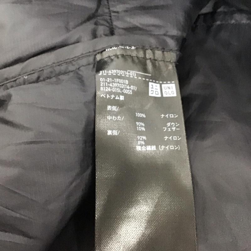 ユニクロ UNIQLO ジャケット、上着 ダウンジャケット 211-439702 ウルトラライトダウンジャケット M 無地 黒 / ブラック / レディース USED 古着 中古 10142751