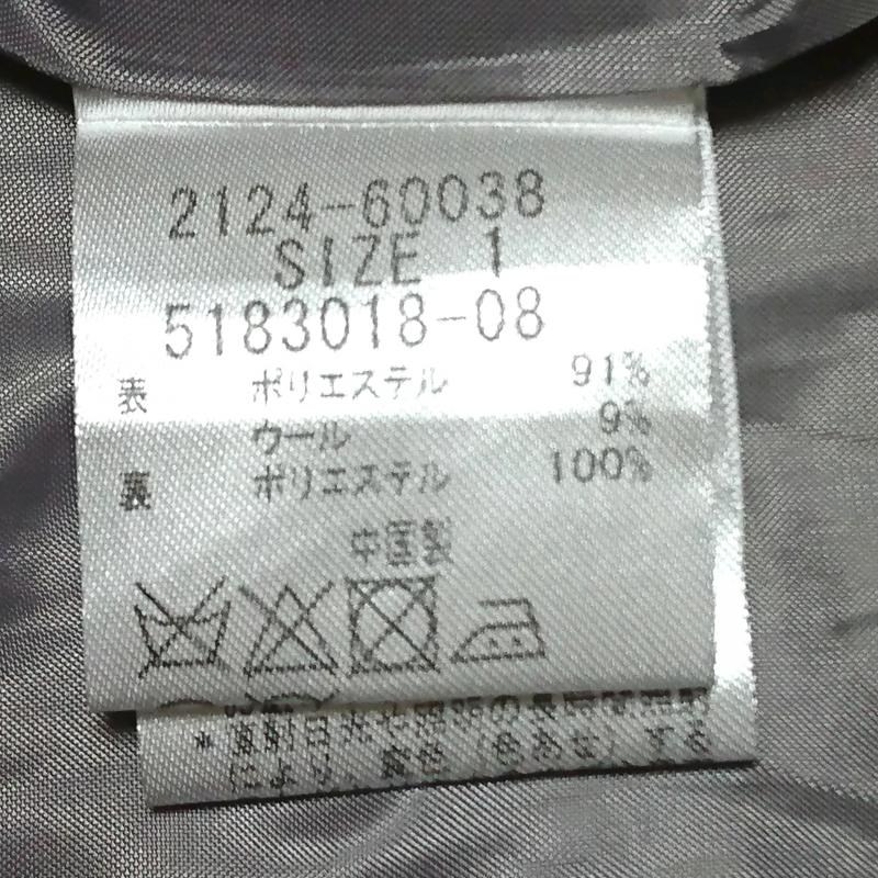 ソコラ socolla コート コート一般 1 無地 灰 / グレー / レディース USED 古着 中古 10031065
