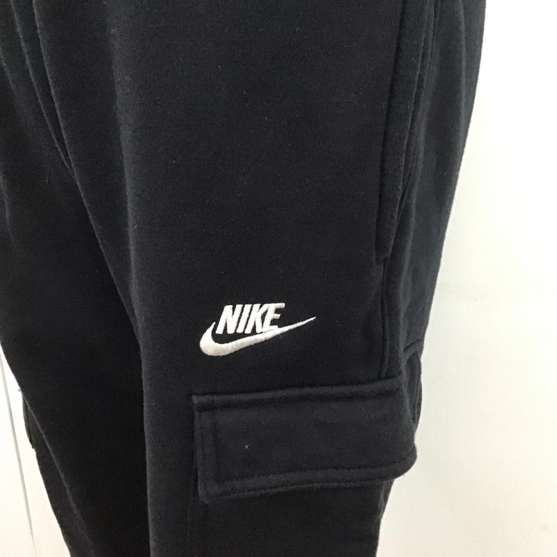 ナイキ NIKE パンツ ワークパンツ、ペインターパンツ cd3130-010 スウェットジョガーパンツ スポーツウェア クラブ フリース カーゴ パンツ S 無地 黒 / ブラック / メンズ USED 古着 中古 10124314