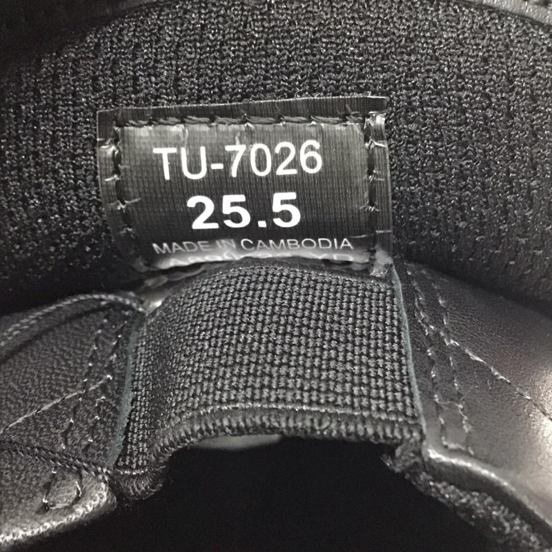 アシックス ASICS 革靴 革靴 TU-7026 texcy luxe ビットスリッポン 箱有 25.5cm 25.5cm 無地 黒 / ブラック / メンズ USED 古着 中古 10111740