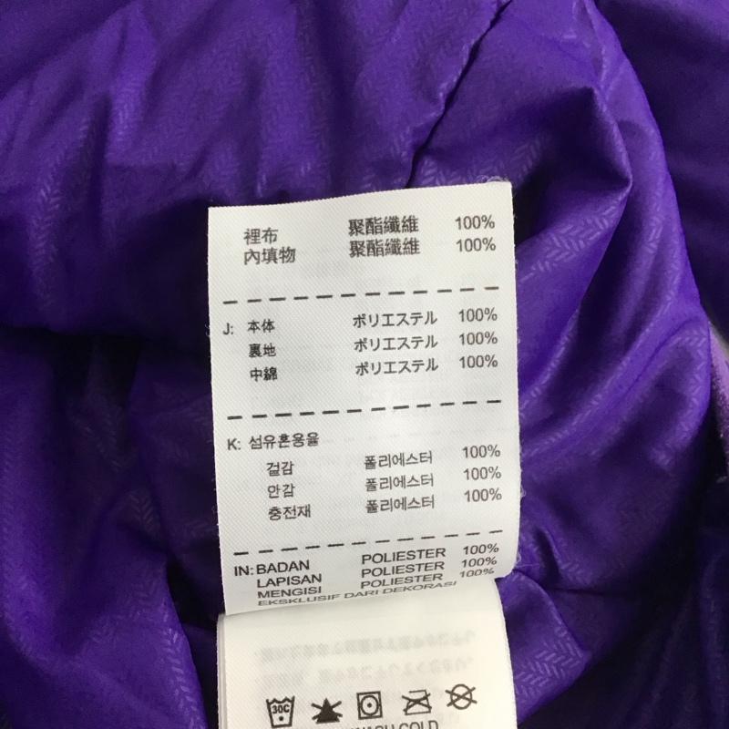 ナイキ NIKE ジャケット、上着 ジャンパー、ブルゾン ジップアップジャケット ナイロンジャケット アウター XL ロゴ、文字 黒 / ブラック / X 紫 / パープル / メンズ USED 古着 中古 10139888
