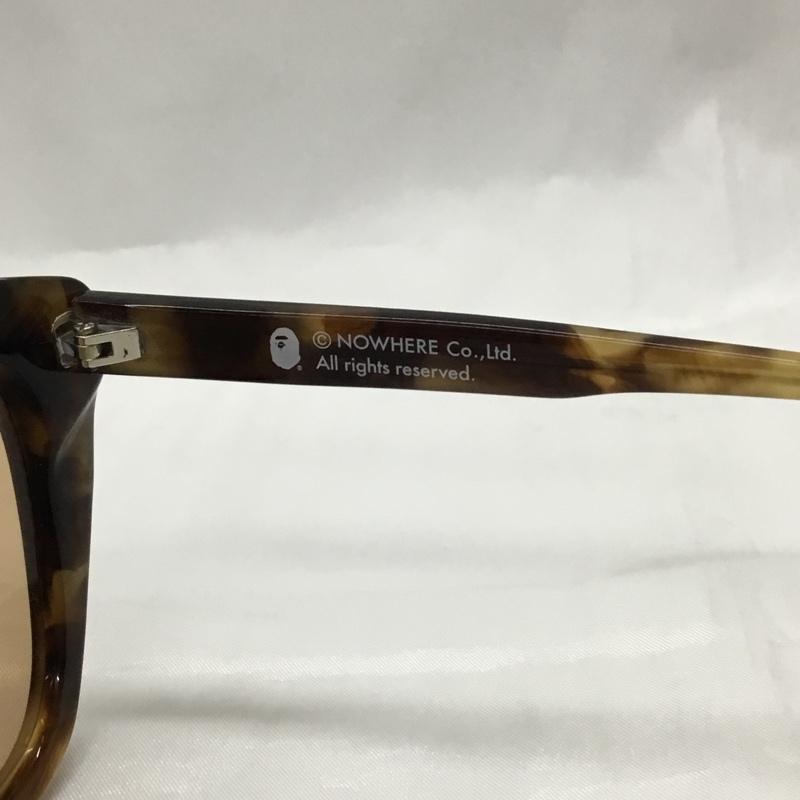 アベイシングエイプ A BATHING APE めがね・サングラス サングラス 茶 / ブラウン / メンズ USED 古着 中古 10110143