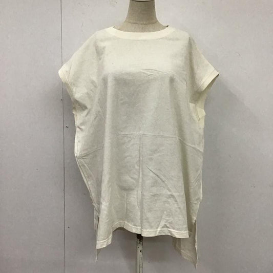 フリークスストア FREAK S STORE カットソー 半袖 326-888-01050 フレンチスリーブチュニックTシャツ FREE 無地 アイボリー / アイボリー /  レディース USED 古着 中古 10109694