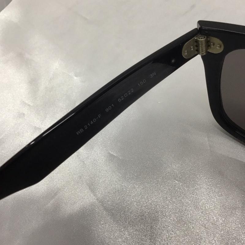 レイバン Ray-Ban めがね・サングラス サングラス RB2140-F 901 WAYFARER ロゴ、文字 黒 / ブラック / メンズ USED 古着 中古 10113371