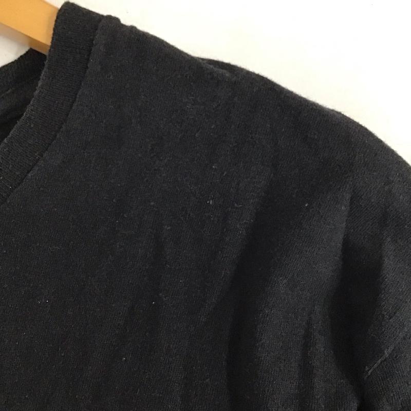 ディズニー Disney Tシャツ 半袖 半袖カットソー プリントTシャツ クルーネックカットソー L キャラクター 黒 / ブラック / メンズ USED 古着 中古 10136805