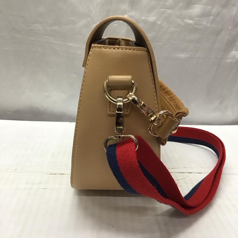 アズールバイマウジー AZUL BY MOUSSY ハンドバッグ ハンドバッグ 2WAY 無地 ベージュ / ベージュ / X 金 / ゴールド / レディース USED 古着 中古 10118875