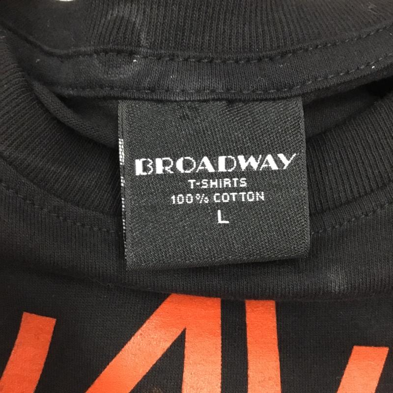 古着 USED Tシャツ 半袖 半袖カットソー プリントTシャツ クルーネックカットソー バンドTシャツ L プリント 黒 / ブラック / メンズ USED 古着 中古 10106905
