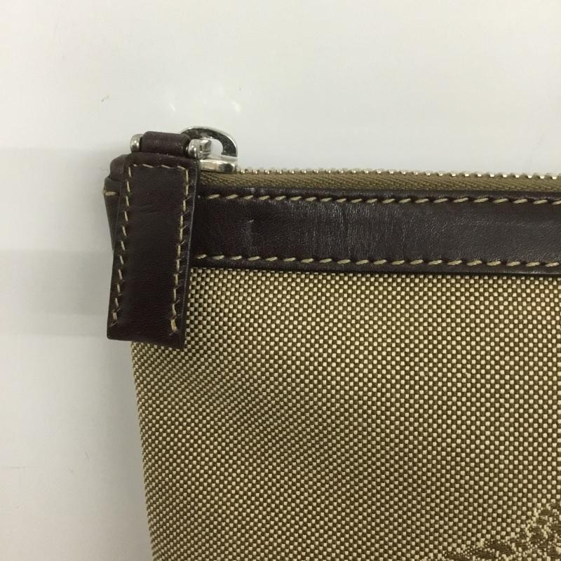 プラダ PRADA クラッチバッグ、パーティバッグ クラッチバッグ、パーティバッグ 2N1285 ポーチ ロゴ、文字 ベージュ / ベージュ / レディース USED 古着 中古 10132629