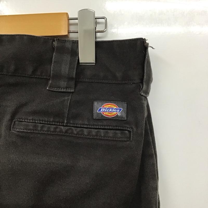 ロンハーマン Ron Herman パンツ ワークパンツ、ペインターパンツ 211m40rh01 DICKIESコラボ ワークパンツ ワイドパンツ 32インチ 無地 黒 / ブラック / メンズ USED 古着 中古 10130673