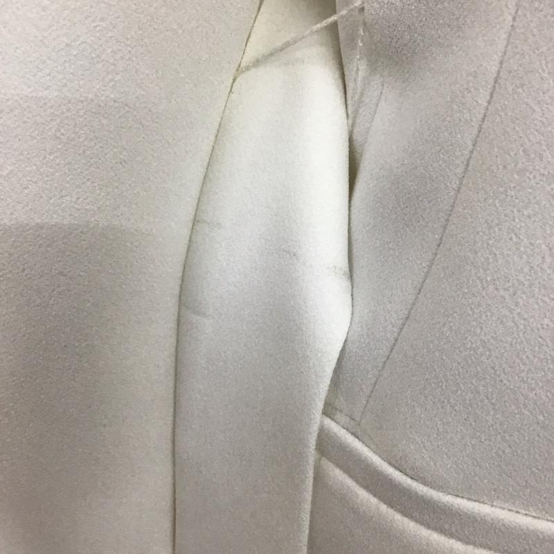ザラ ZARA ジャケット、上着 ジャケット、ブレザー 2310 187 712 ベルト付きジャケット XS 無地 白 / ホワイト / レディース USED 古着 中古 10118797