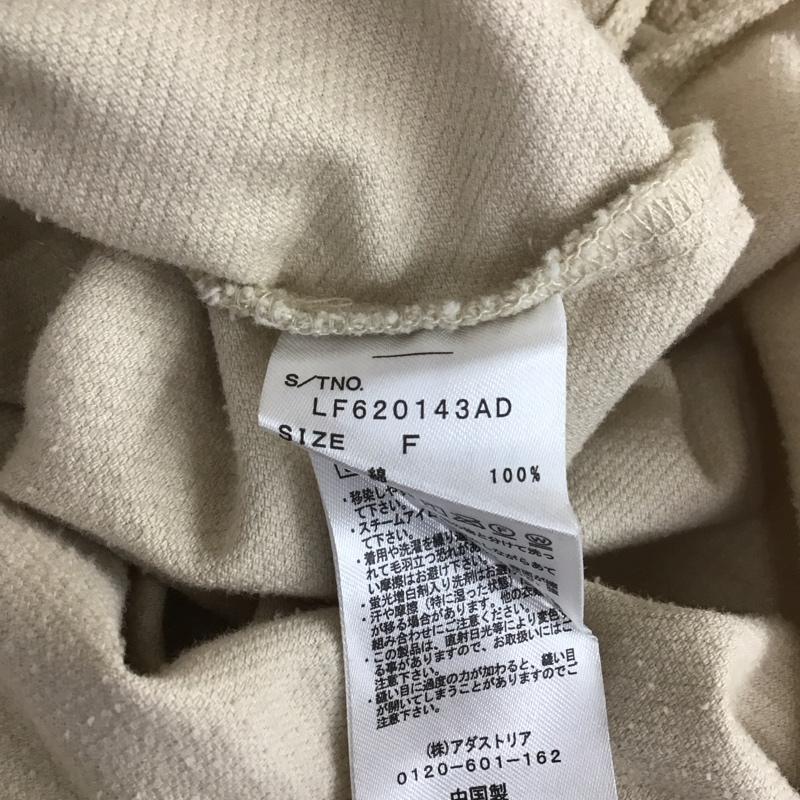 ローリーズファーム LOWRYS FARM シャツ、ブラウス 長袖 LF620143AD ドビーコールCPOシャツ コーデュロイ FREE 無地 アイボリー / アイボリー / レディース USED 古着 中古 10108573