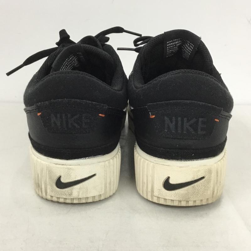 ナイキ NIKE スニーカー スニーカー DM7590-001 コート レガシー リフト 27cm 27.0cm ロゴ、文字 黒 / ブラック / X 白 / ホワイト / メンズ USED 古着 中古 10139072