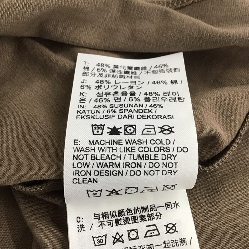 ナイキ NIKE Tシャツ 半袖 fv5509-233 スポーツウェアチルニット 半袖カットソー スポーツウェア XS ロゴ、文字 茶 / ブラウン / レディース USED 古着 中古 10136438