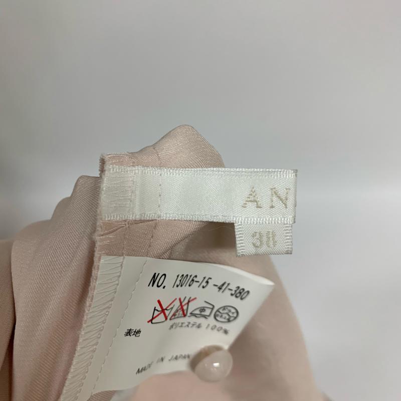 アナイ ANAYI カットソー 長袖 38 無地 桃 / ピンク / レディース USED 古着 中古 10015909