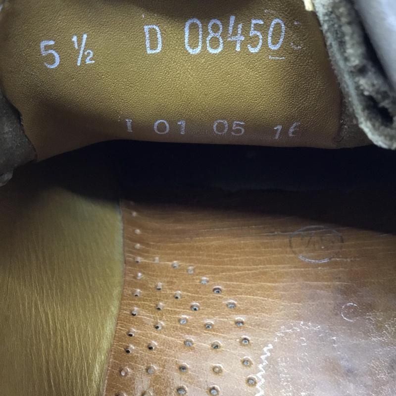 クラークス Clarks カジュアルシューズ カジュアルシューズ 084506 ワラビー 5 1/2 ロゴ、文字 ベージュ / ベージュ / レディース USED 古着 中古 10110493