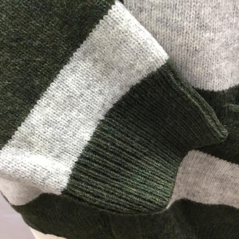 ブルックスブラザーズ BROOKS BROTHERS カーディガン 長袖 長袖ニットカーディガン リブニットカーディガン 前ボタン S ボーダー柄 マルチカラー / マルチカラー / メンズ USED 古着 中古 10113301