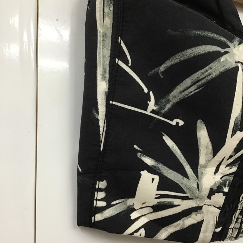 ザラ ZARA チューブトップ、ベアトップ チューブトップ、ベアトップ ビスチェ 後ろファスナー L 総柄 紺 / ネイビー / レディース USED 古着 中古 10107159