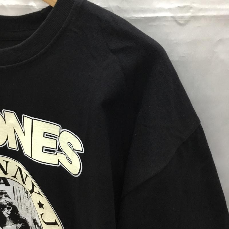 古着 USED Tシャツ 半袖 半袖カットソー プリントTシャツ クルーネックカットソー バンドTシャツ XL プリント 黒 / ブラック / メンズ USED 古着 中古 10108345