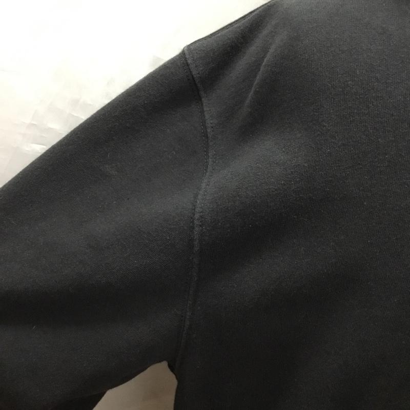 ステューシー STUSSY パーカー 長袖 長袖パーカー フード付きパーカー プリントスウェット トレーナー XL ロゴ、文字 黒 / ブラック /  メンズ USED 古着 中古 10120078
