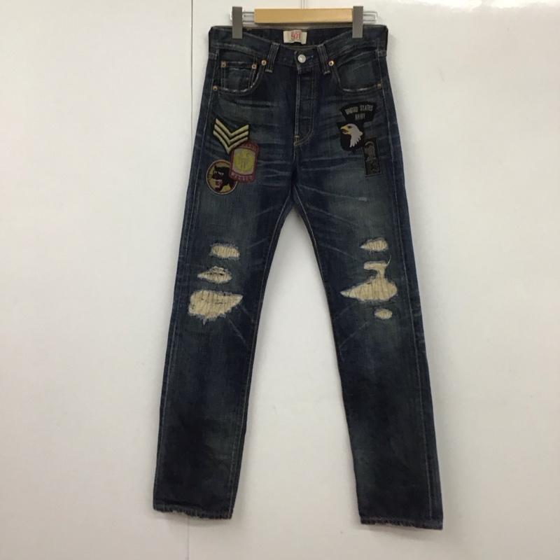 リーバイス Levi s パンツ デニム、ジーンズ 08501-0233 28インチ 無地 インディゴ / インディゴ / メンズ USED 古着 中古 10131448