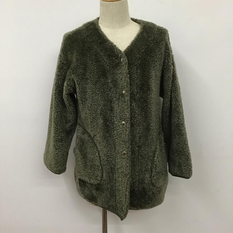 ビューティアンドユースユナイテッドアローズ BEAUTY&YOUTH UNITED ARROWS ジャケット、上着 ジャケット、ブレザー 2-1627-225-0341 ボアミドルブルゾン ジャケット アウター 無地 カーキ / カーキ / レディース USED 古着 中古 10112061