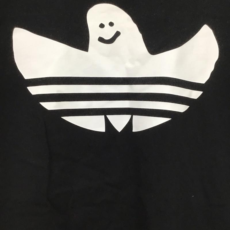 アディダスオリジナルス adidas originals Tシャツ 半袖 GK2905 グラフィックシュムーTシャツマークゴンザレス トレフォイル 半袖カットソー プリントTシャツ L プリント 黒 / ブラック / メンズ USED 古着 中古 10107986