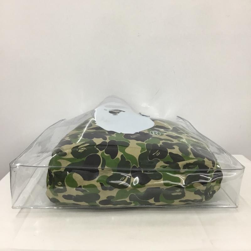 アベイシングエイプ A BATHING APE トートバッグ トートバッグ ABC CAMO CLEAR TOTE BAG クリアバッグ 巾着 プリント 透明 / クリア / メンズ USED 古着 中古 10138499