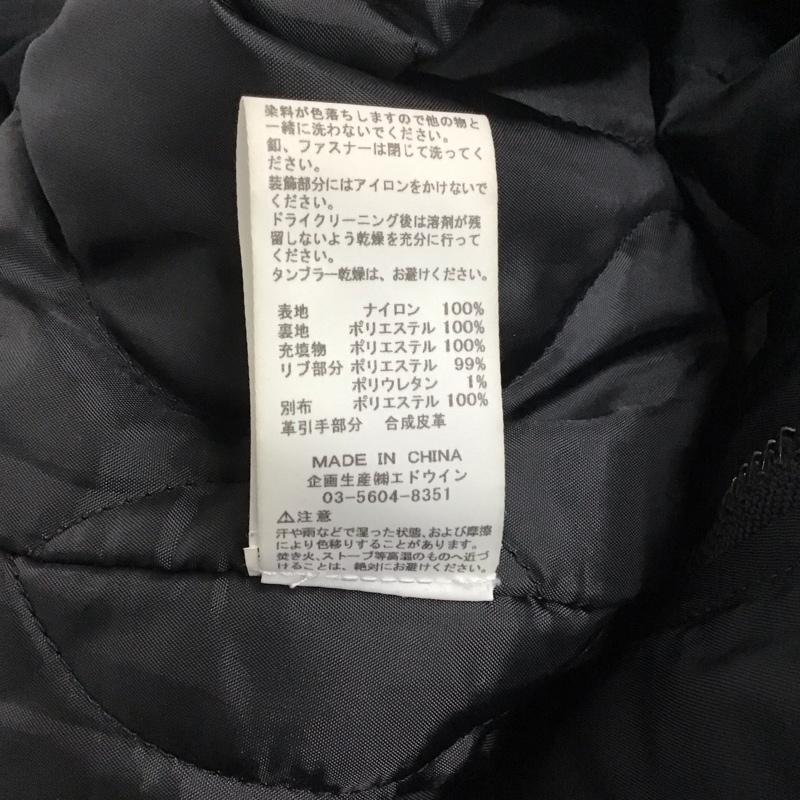 アルファインダストリー Alpha Industries ジャケット、上着 ジャケット、ブレザー ジップアップジャケット アウター フード付きジャケット XL ロゴ、文字 黒 / ブラック / メンズ USED 古着 中古 10125147