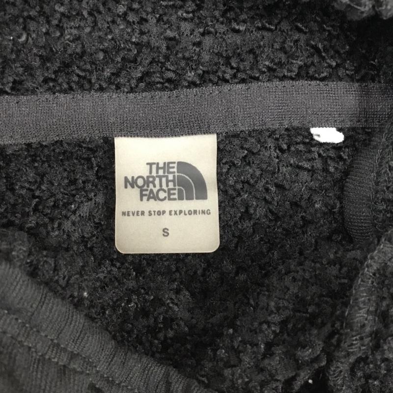 ザノースフェイス THE NORTH FACE カットソー 長袖 NL72101 カールサイドグリッドフーディ 長袖カットソー タートルネック S ロゴ、文字 黒 / ブラック / レディース USED 古着 中古 10115201