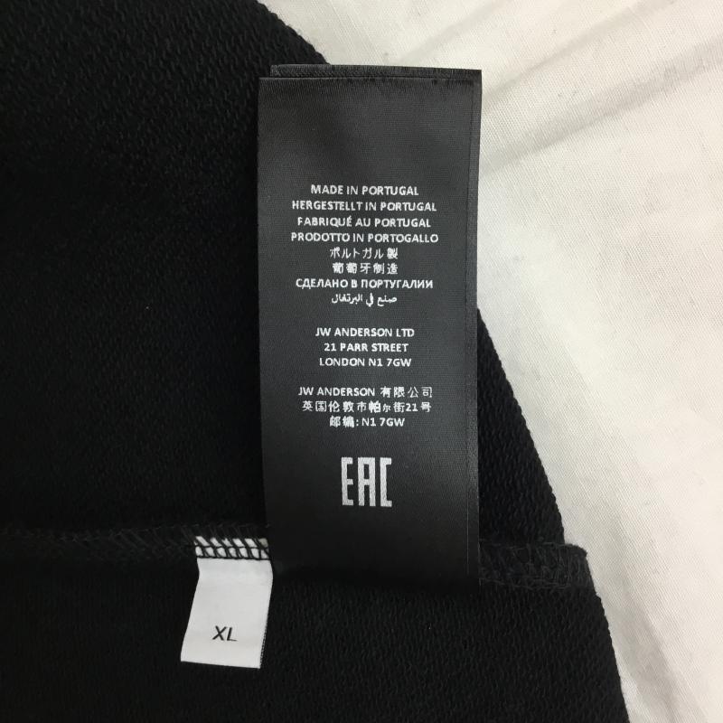 ジェイダブリュアンダーソン JWANDERSON トレーナー 長袖 POL HALF ZIP TRACK TOP ポル ハーフジップ トラックトップ ブラック 35414045189 XL キャラクター X ロゴ、文字 黒 / ブラック / メンズ USED 古着 中古 10124449