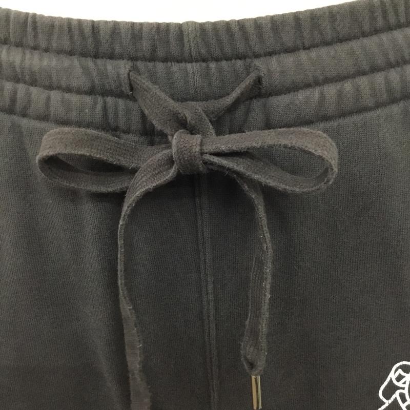 ナンバーナイン NUMBER (N)INE ボトムス ボトムス スウェットパンツ ダメージ 3 ワンポイント 茶 / ブラウン / メンズ USED 古着 中古 10119759