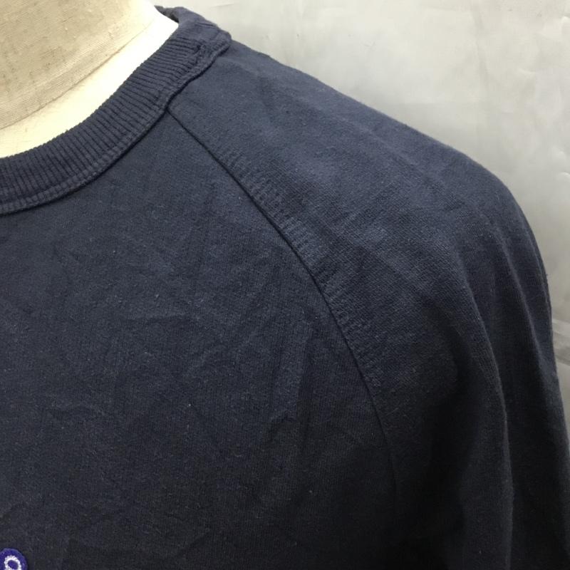 チャンピオン Campion トレーナー 長袖 M ロゴ、文字 紺 / ネイビー / メンズ USED 古着 中古 10106455