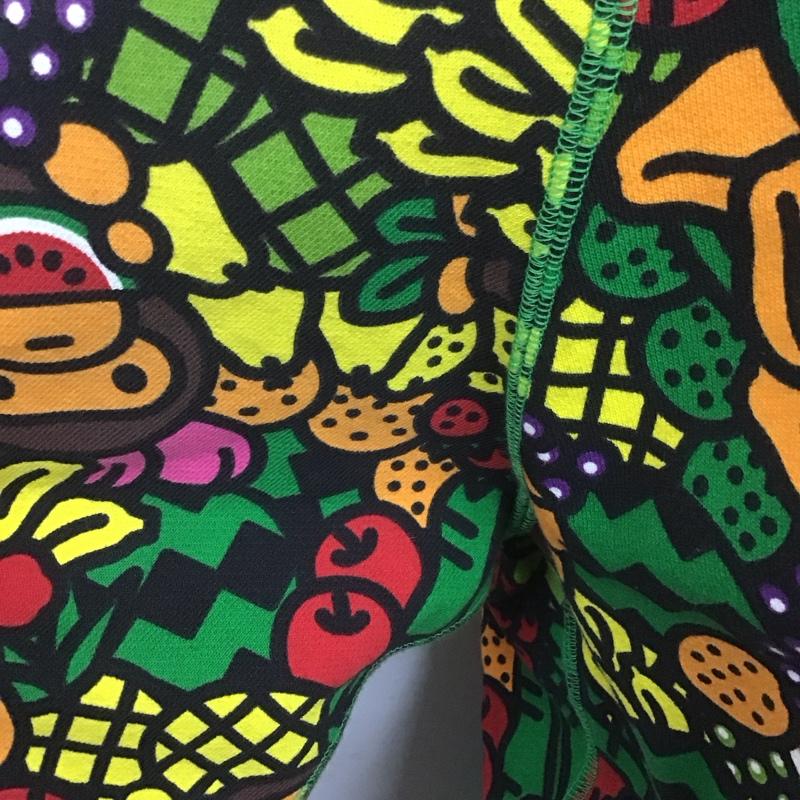 アベイシングエイプ A BATHING APE パーカー 長袖 ジップアップパーカー 長袖パーカー フード付きパーカー プリントスウェット XL プリント マルチカラー / マルチカラー / メンズ USED 古着 中古 10107395