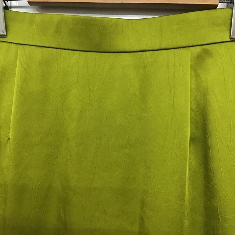 ユナイテッドアローズ UNITED ARROWS スカート ロングスカート 1524-162-4942 サテンタイトロングスカート 36 無地 薄緑 / ライトグリーン / レディース USED 古着 中古 10138813