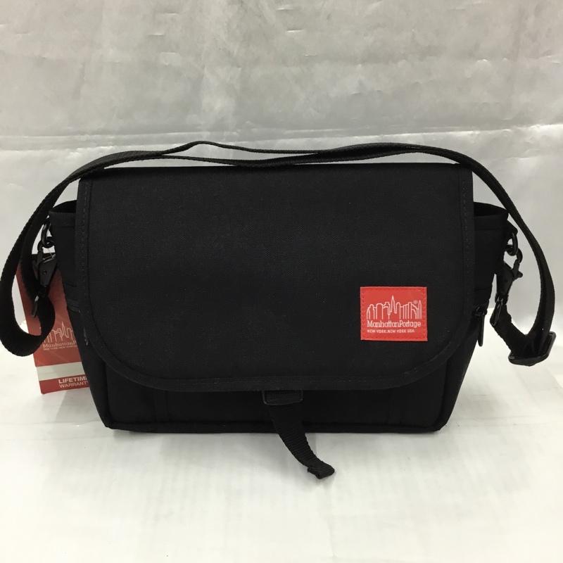 マンハッタンポーテージ Manhattan Portage ショルダーバッグ ショルダーバッグ 1545 Gracie Camera Bag カメラバッグ メッセンジャーバッグ タグ付き ロゴ、文字 黒 / ブラック / メンズ USED 古着 中古 10105971