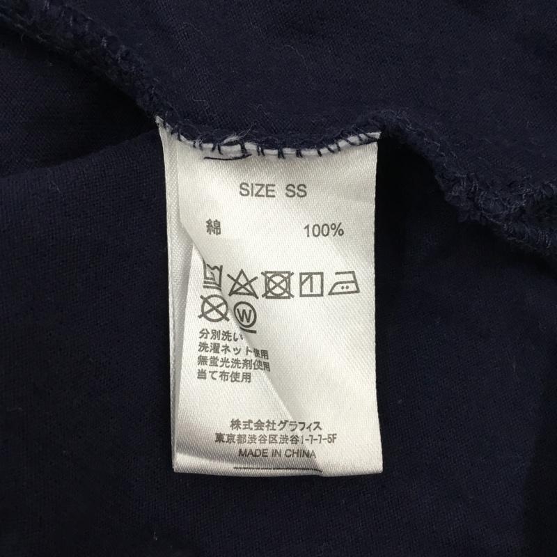 デザインティーシャツストアグラニフ Designtshirtsstoregraniph ポロシャツ 半袖 半袖ポロシャツ カラーシャツ 半袖カットソー S ロゴ、文字 紺 / ネイビー / メンズ USED 古着 中古 10109283